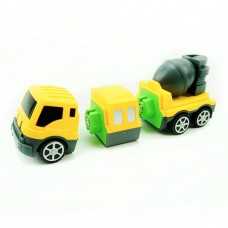 Changed Build Team - Kids Magnetic assembly building vehicles 6 Vehicle Set